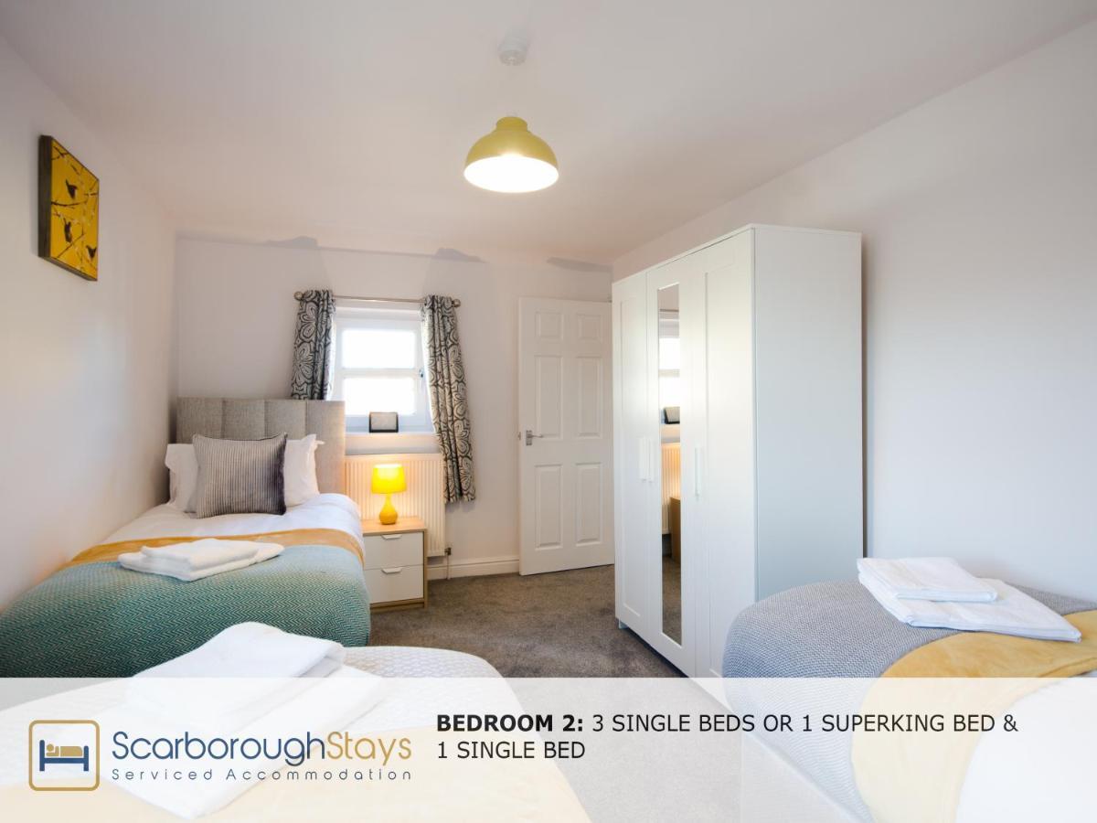 Hibernia Place, 3 Bedroom Townhouse With Patio & Seating Area - Free Parking Скарборо Экстерьер фото