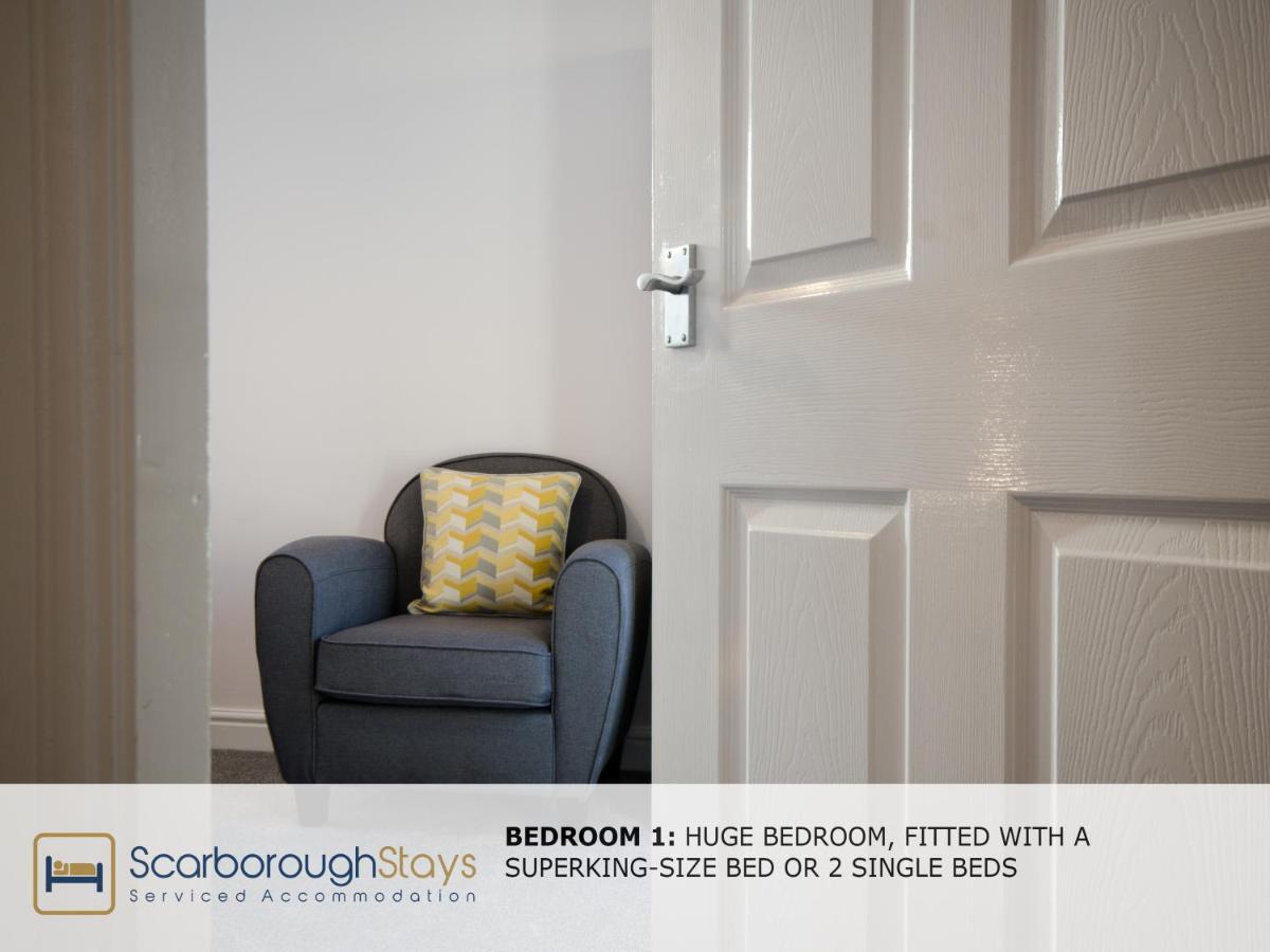 Hibernia Place, 3 Bedroom Townhouse With Patio & Seating Area - Free Parking Скарборо Экстерьер фото