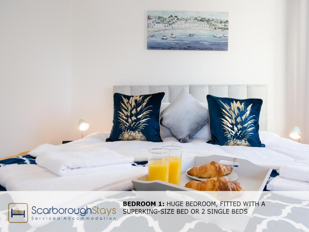 Hibernia Place, 3 Bedroom Townhouse With Patio & Seating Area - Free Parking Скарборо Экстерьер фото