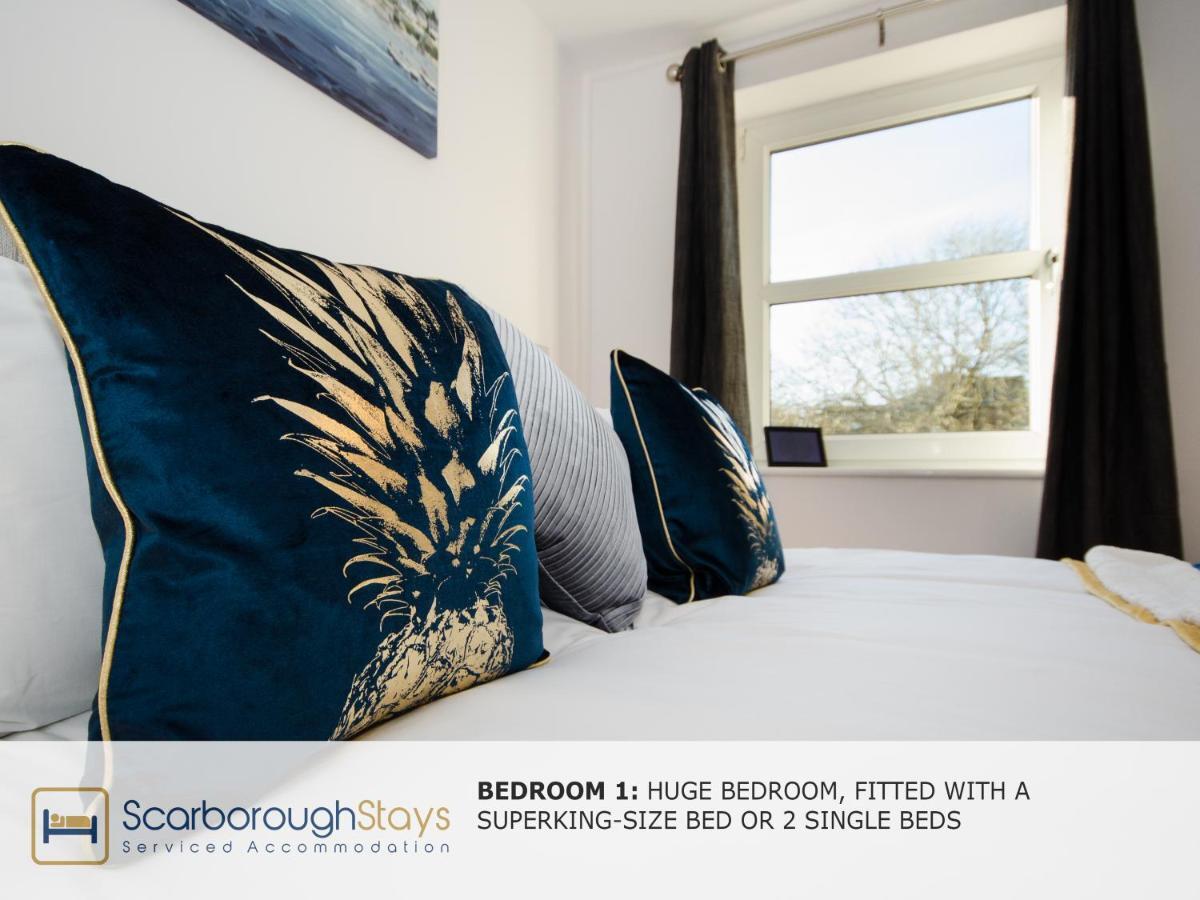 Hibernia Place, 3 Bedroom Townhouse With Patio & Seating Area - Free Parking Скарборо Экстерьер фото